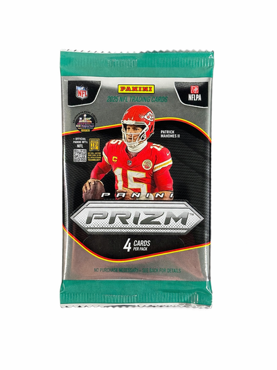 2025 Panini Prizm Football Retail Pack Sports Card
