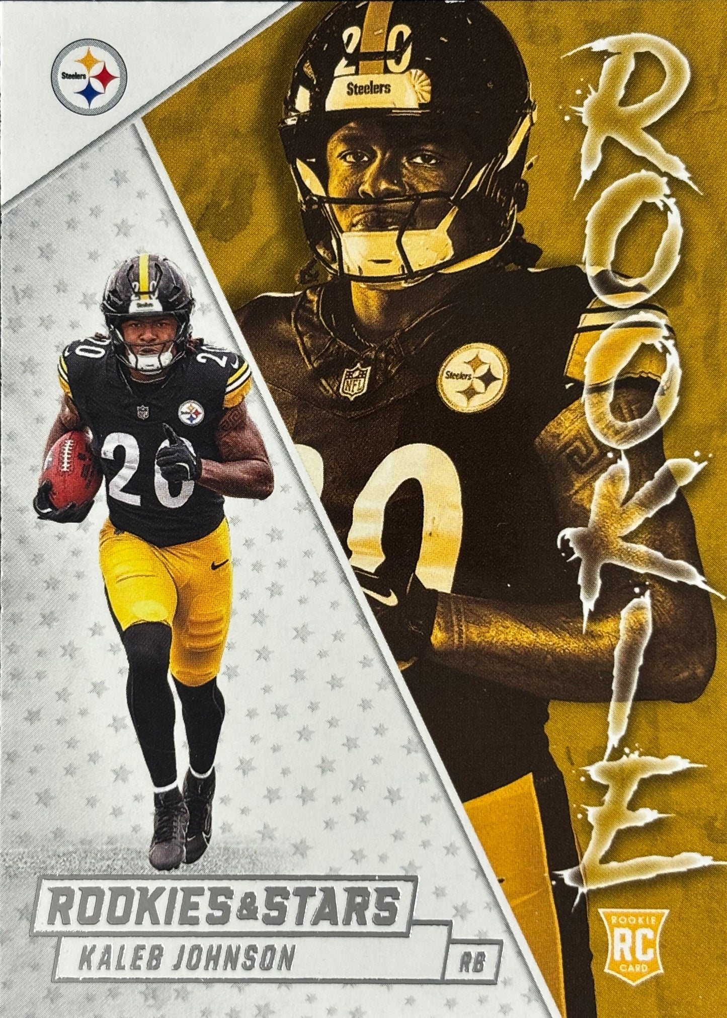 Kaleb Johnson Exclusive Rookie Steelers