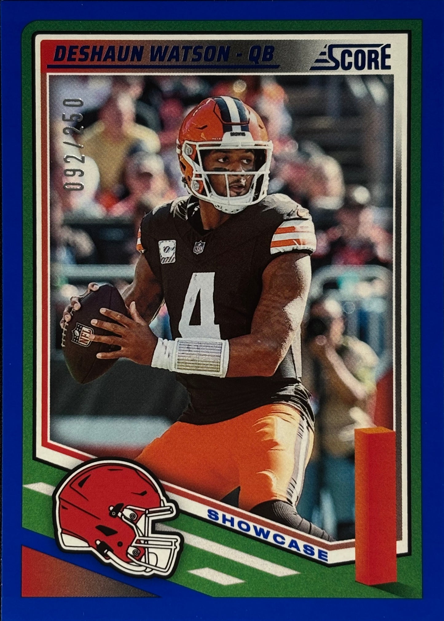 Deshaun Watson Score Blue /250 Browns