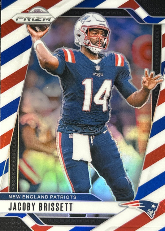 Jacoby Brissett Prizm Red White Blue Patriots