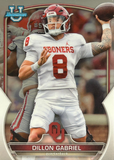 Dillon Gabriel Bowman U Chrome Browns Sports Card