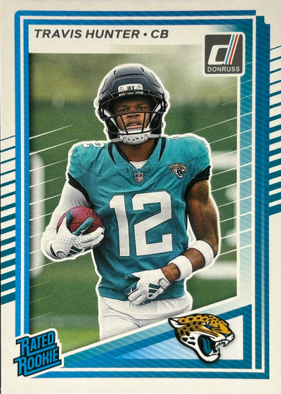 Travis Hunter Donruss Rated Rookie Jaguars
