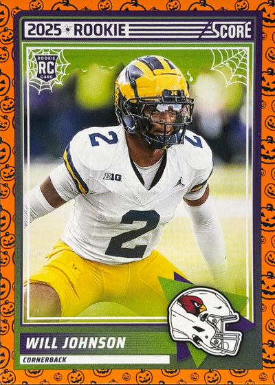 Will Johnson Score-A-Treat Pumpkins Rookie Cardinals