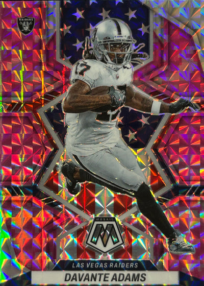 Davante Adams Mosaic Pink Raiders Rams