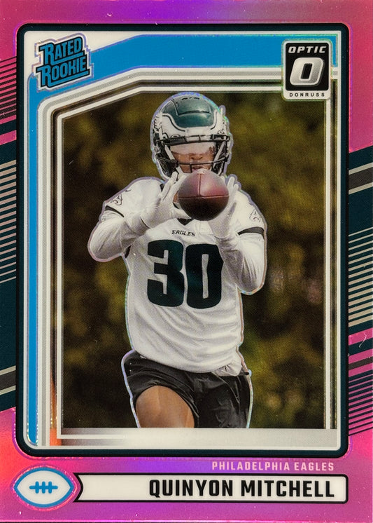 Quinyon Mitchell Optic Pink Rookie Eagles