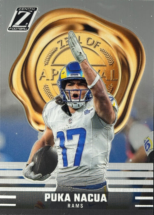 Puka Nacua Zeal of Approval Rookie Rams