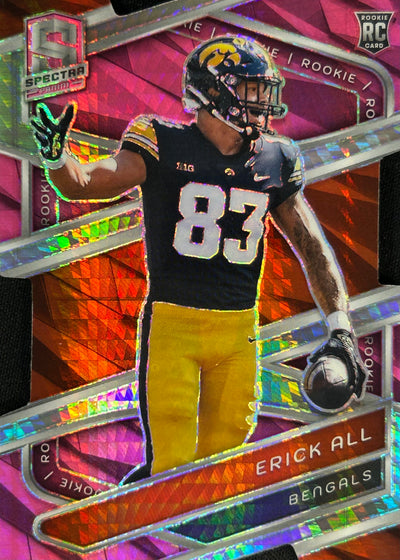 Erick All Spectra Die-Cut /20 Rookie Bengals