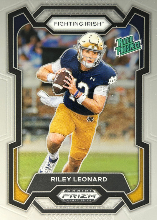 Riley Leonard Prizm Draft Rated Prospect Colts