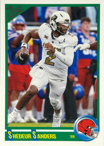 Shedeur Sanders Score Rookie Browns Sports Card