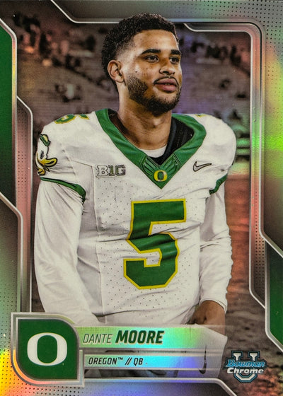 Dante Moore Bowman U Chrome Photo Variation