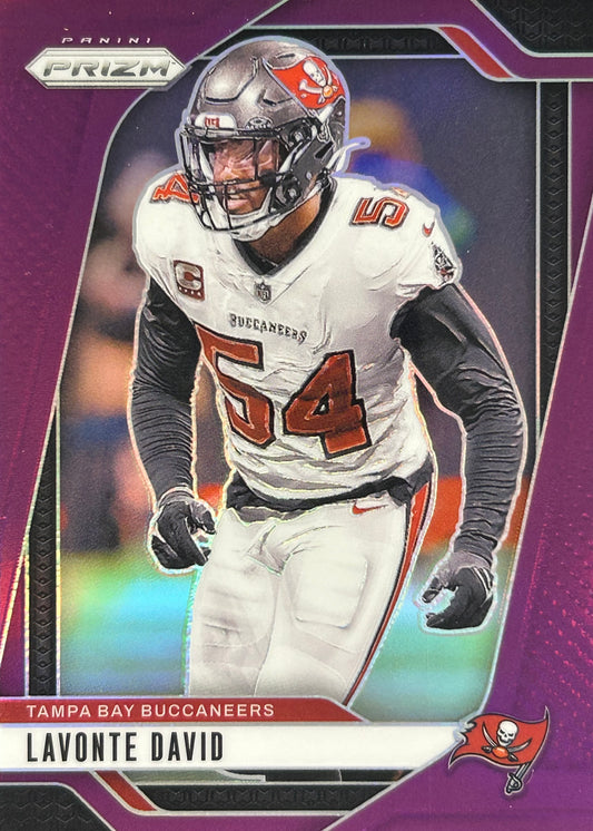 Lavonte David Prizm Purple /125 Buccaneers