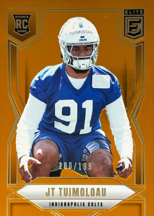 JT Tuimoloau Elite /199 Rookie Colts