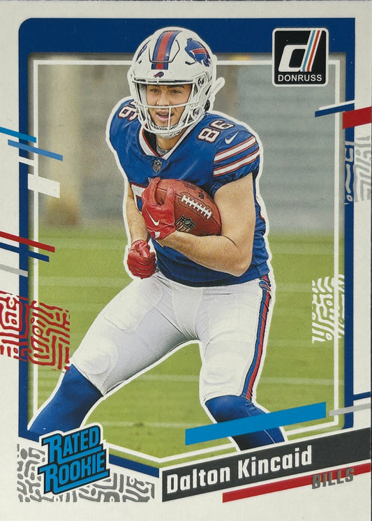 Dalton Kincaid Donruss Rated Rookie Bills