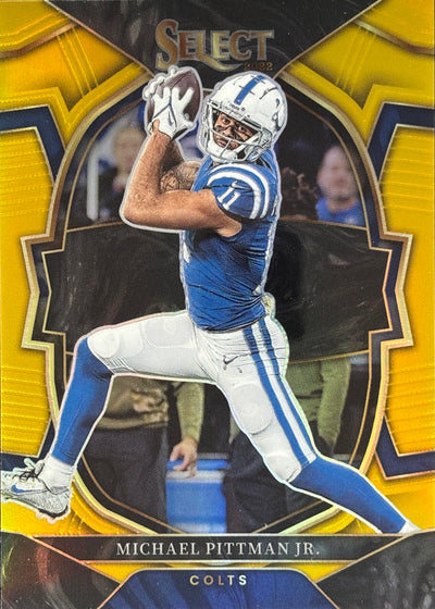Michael Pittman Jr. Select Gold /10 Colts