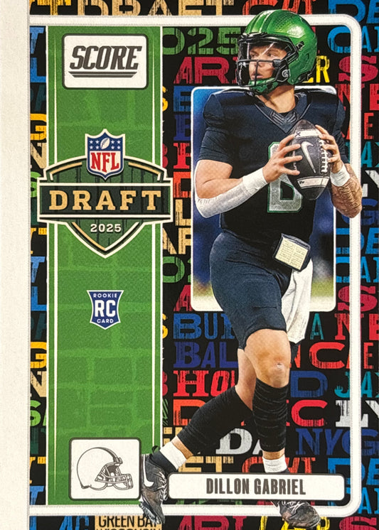 Dillon Gabriel Score Draft Rookie Browns