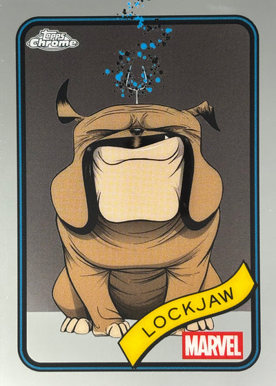 Lock Jaw Topps Chrome Marvel