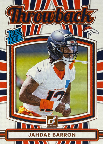 Jahdae Barron Throwback Rookie Broncos