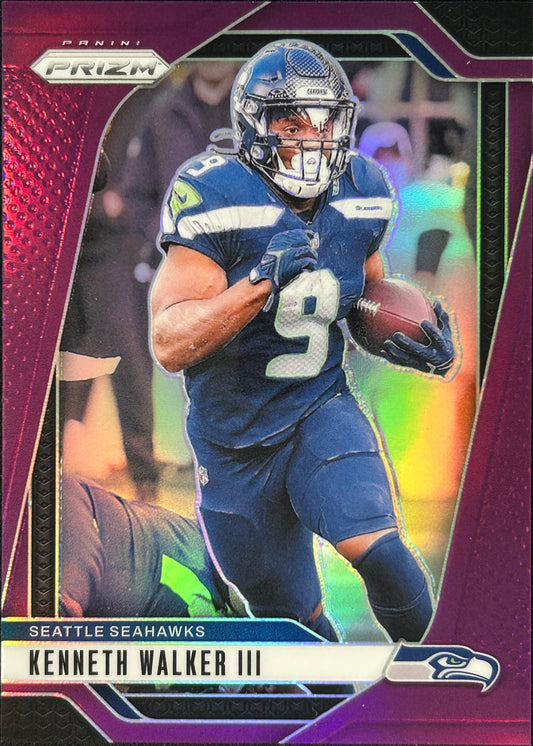 Kenneth Walker III Prizm Purple /125 Seahawks