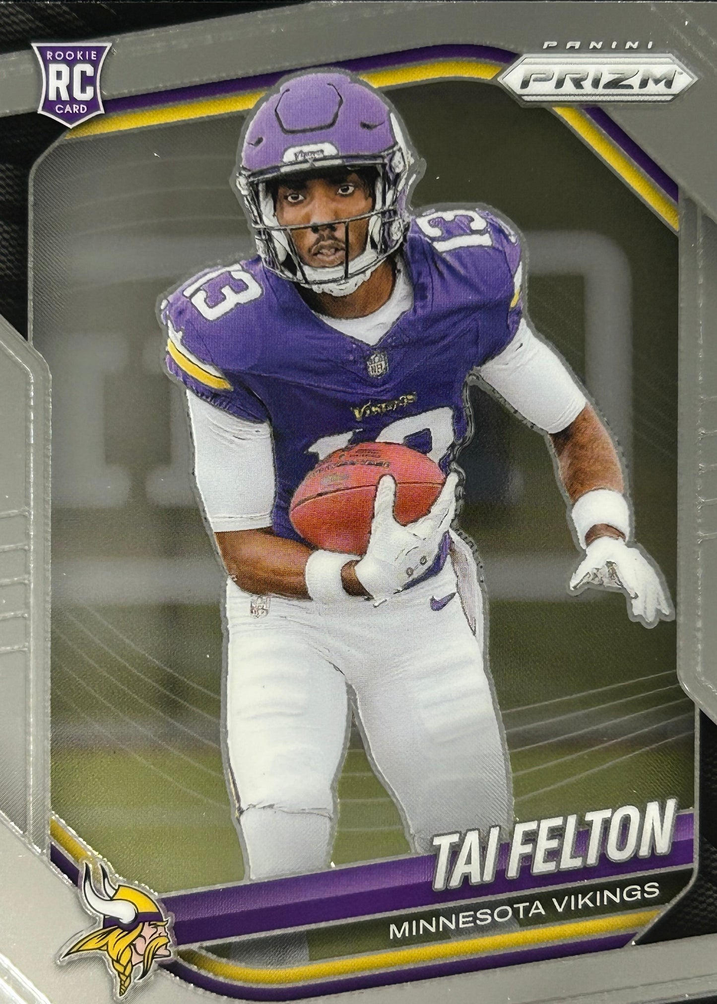 Tai Felton Prizm Rookie Vikings