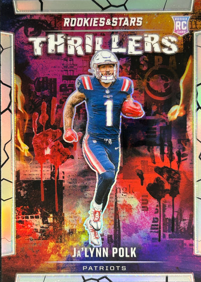 Ja’Lynn Polk Thrillers Silver Rookie Patriots