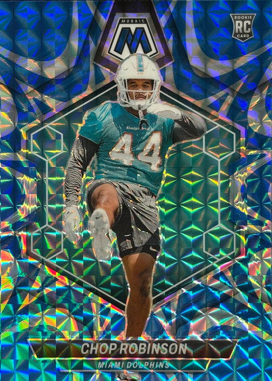 Chop Robinson Mosaic Blue Reactive Rookie Dolphins