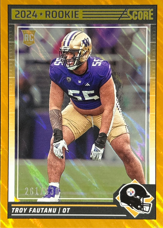 Troy Fautanu Score /630 Rookie Steelers