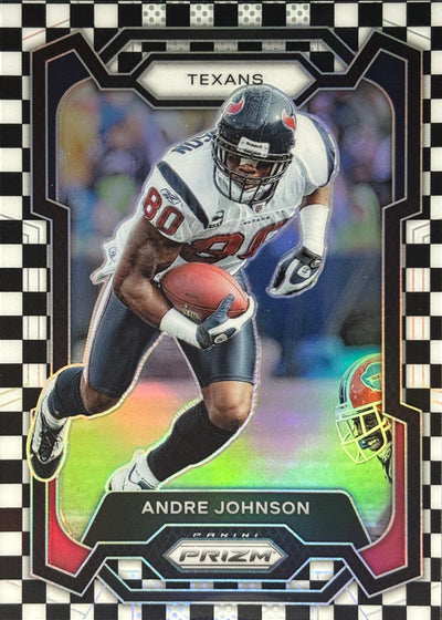 Andre Johnson Prizm Checkerboard Texans