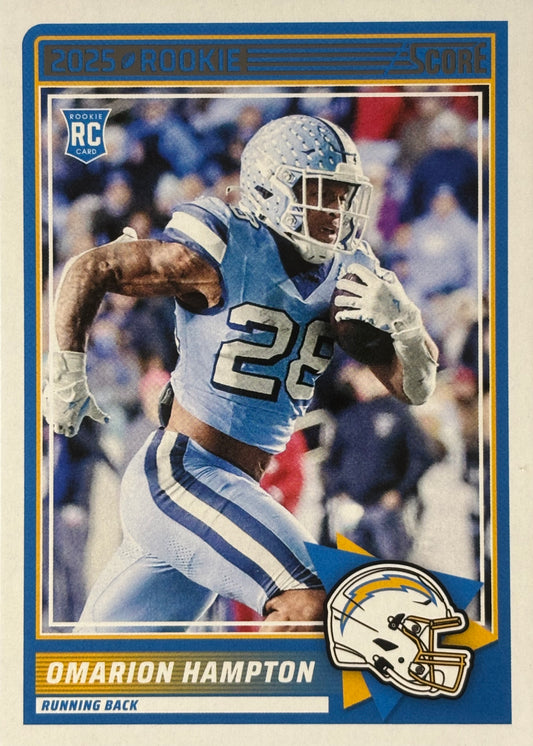 Omarion Hampton Score Rookie Chargers