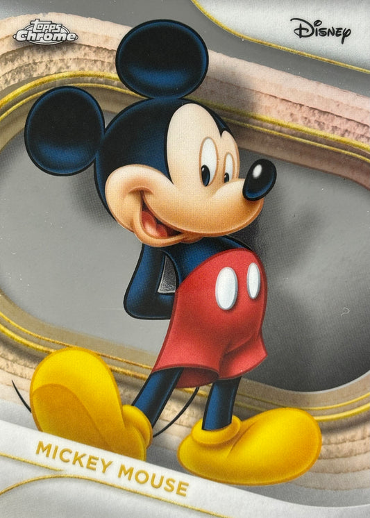 Mickey Mouse Topps Chrome Disney