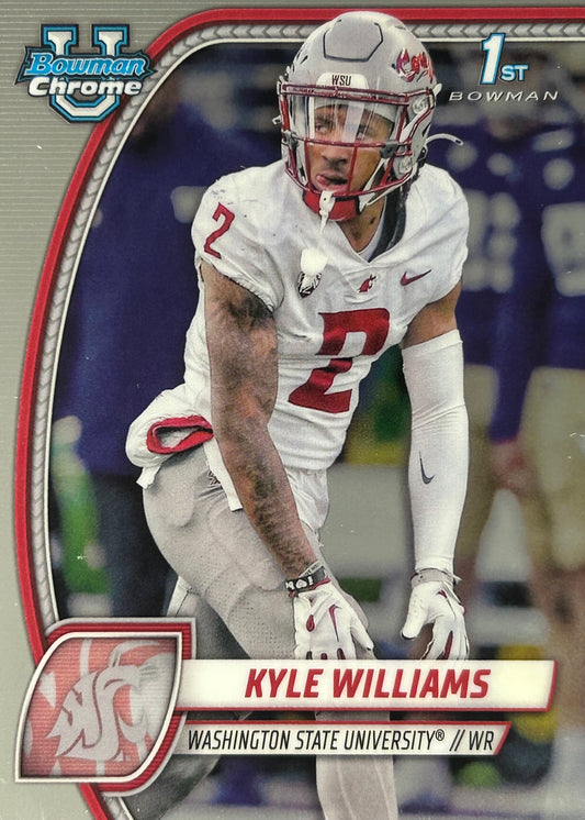 Kyle Williams Bowman U Chrome 1st