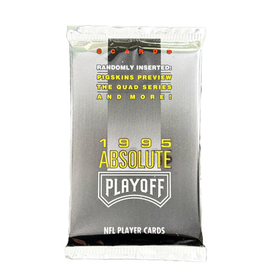 1995 Absolute Playoff Football Hobby Pack