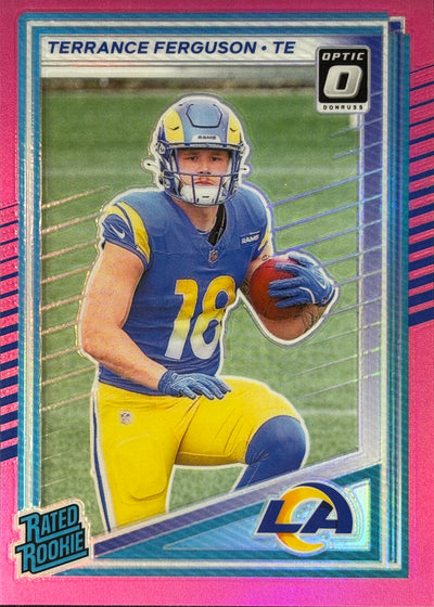 Terrance Ferguson Optic-Preview Pink Rookie Rams