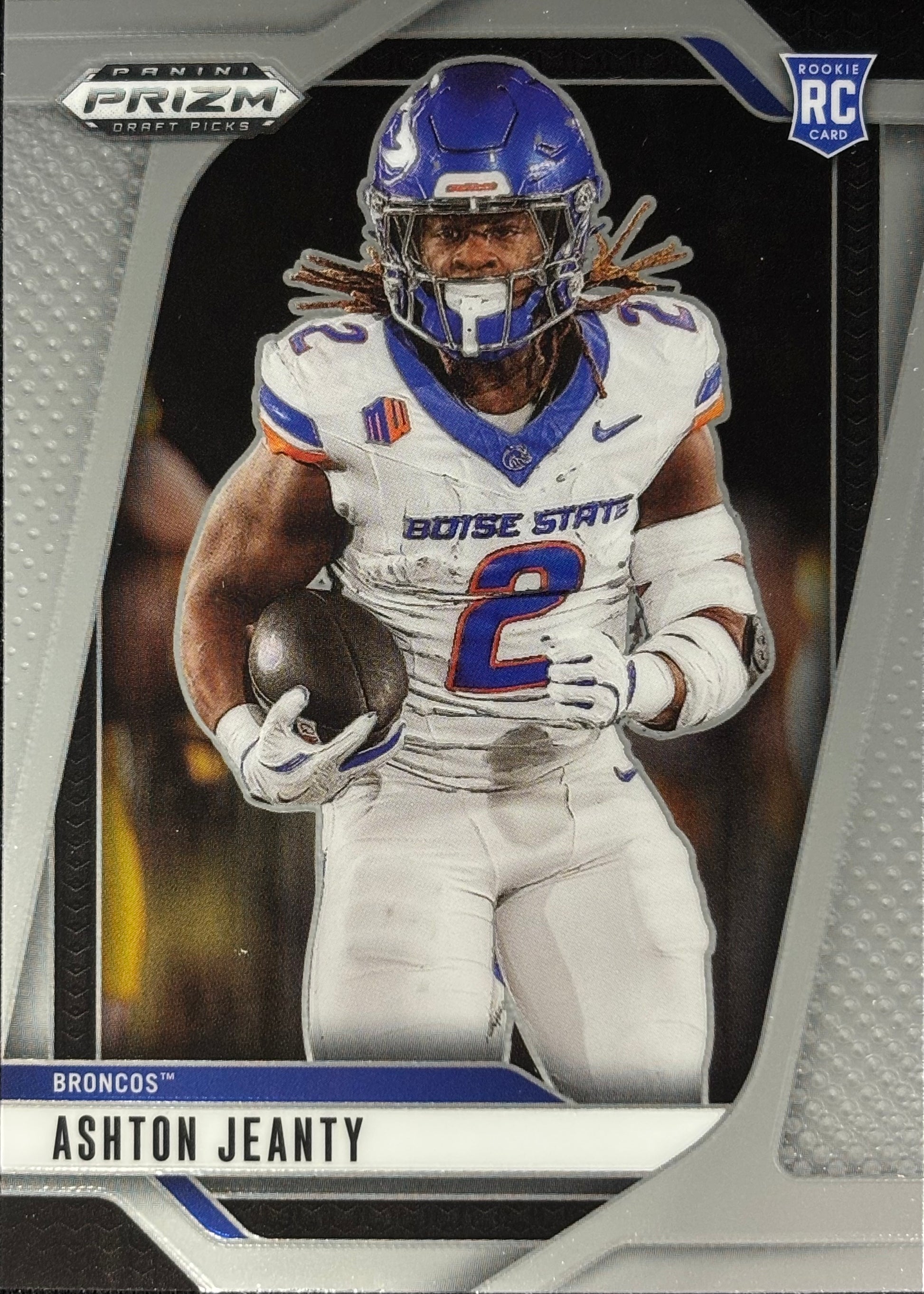 Ashton Jeanty Prizm Draft Rookie Raiders Sports Card