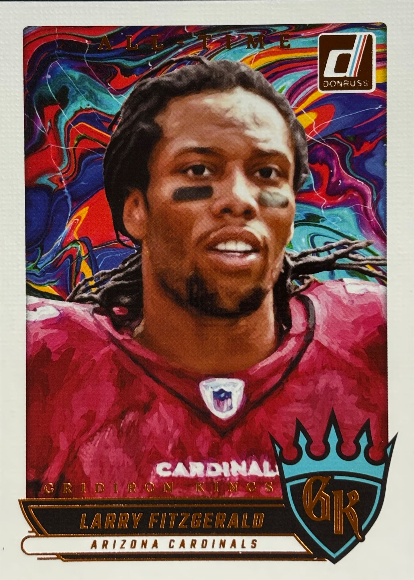 Larry Fitzgerald Gridiron Kings Cardinals Sports Card