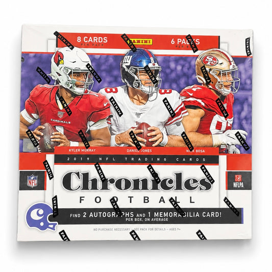 2019 Chronicles Football Hobby Box NFL Sports Card