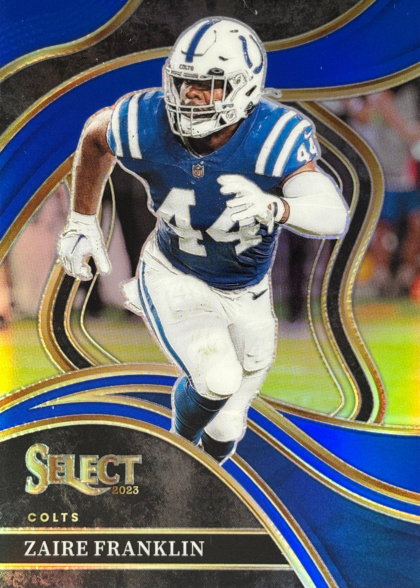 Zaire Franklin Select Blue /99 Colts