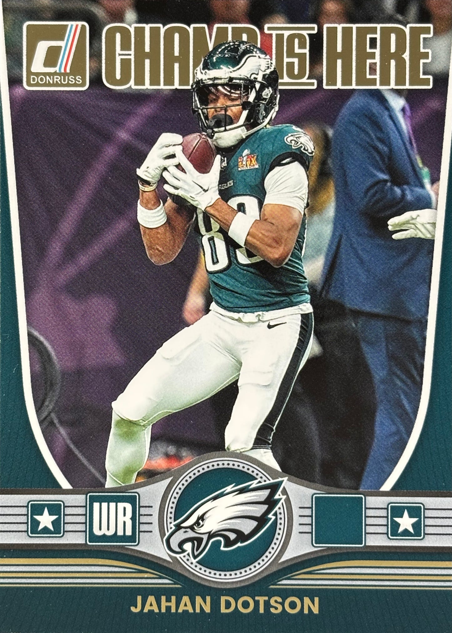 Jahan Dotson Donruss Champ Is Here Eagles Sports Card