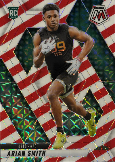 Arian Smith Mosaic Candy Cane Rookie Jets