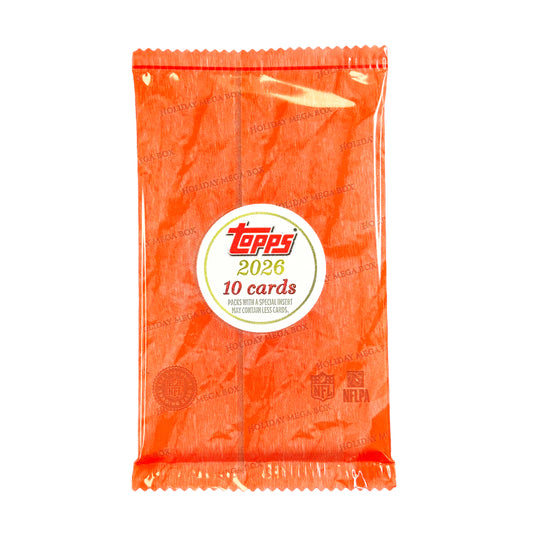 2026 Topps Holiday Football Mega Pack