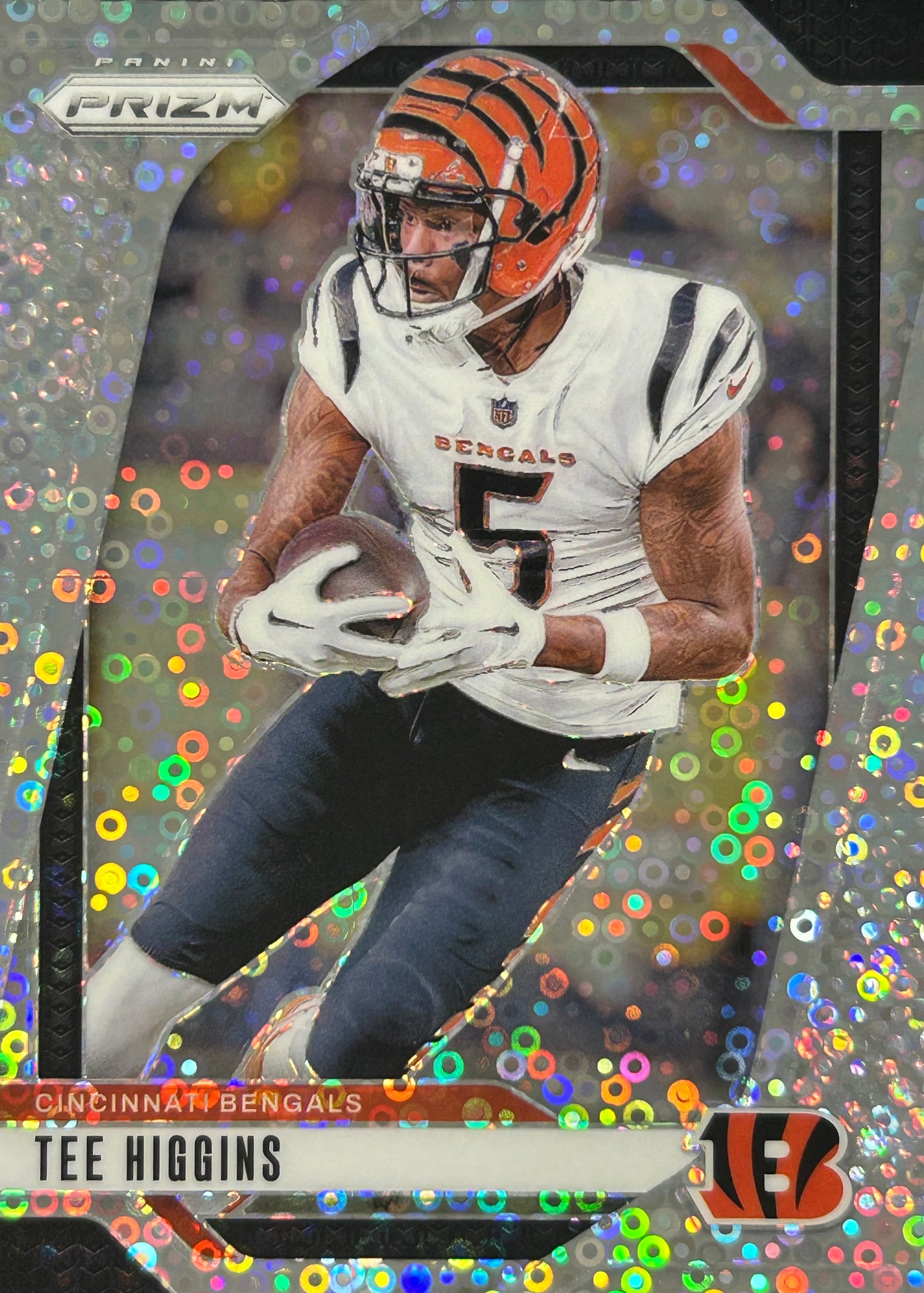 Tee Higgins Prizm No Huddle Bengals