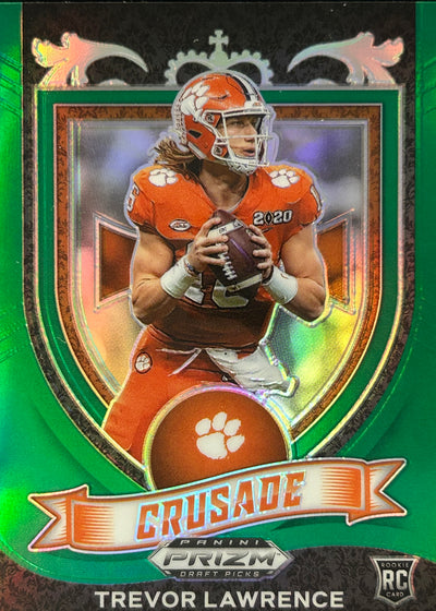 Trevor Lawrence Crusade Green Rookie Jaguars