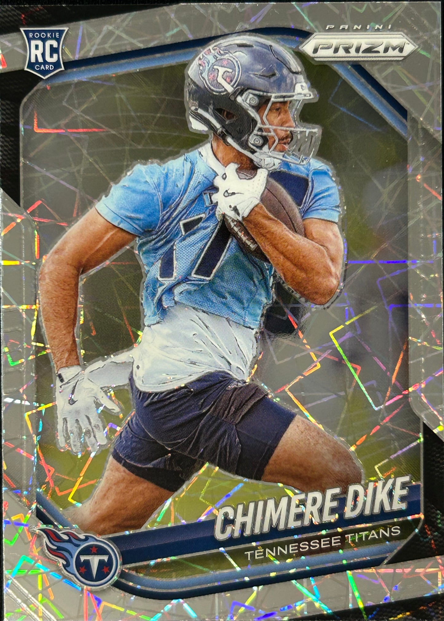 Chimere Dike Prizm Lazer Rookie Titans