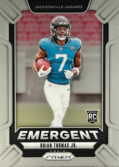 Brian Thomas Jr. Prizm Emergent Rookie Jaguars