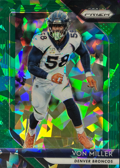Von Miller Prizm Green Ice /75 Broncos