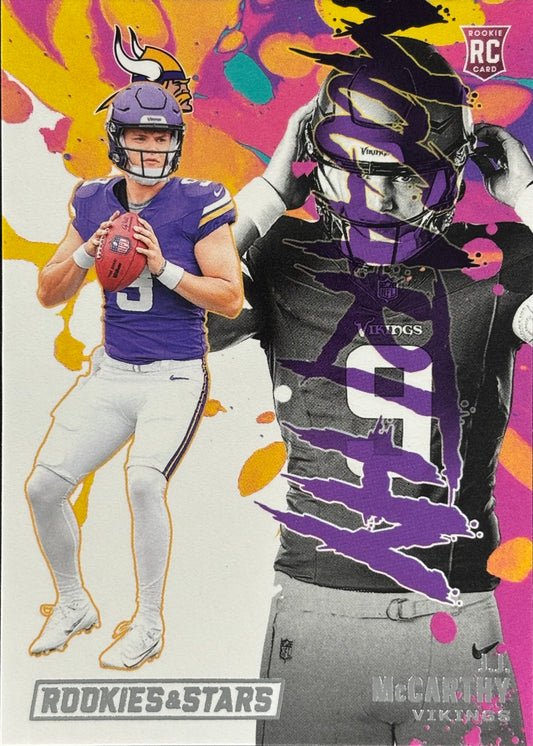 JJ McCarthy R&S Rookie Exclusive Vikings