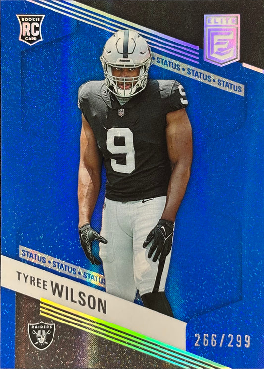 Tyree Wilson Elite /299 Rookie Raiders