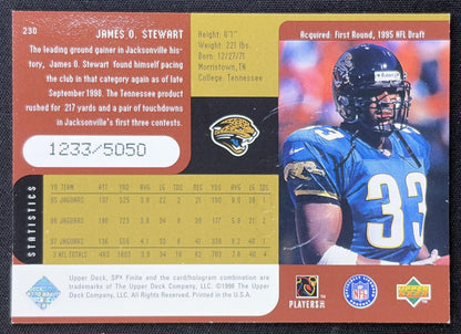 Eddie George 1998 SPx Finite Radiance /5050