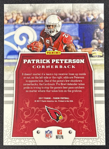 Patrick Peterson 2017 Panini Blue /99 Cardinals