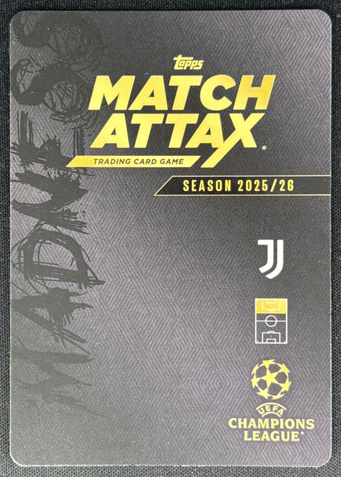 Kenan Yildiz 2025 Topps Match Attax Madness UEFA Champions League Fragments Sports Trading Cards