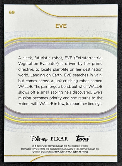 EVE 2025 Topps Chrome Disney Non-Sport Trading Cards